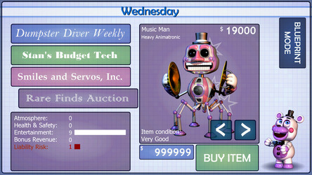 FNaF 6: Pizzeria Simulator Скриншот 4