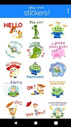 Pixar Stickers: Toy Story Screenshot 2