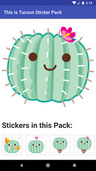 This is Tucson Sticker Pack Screenshot 2