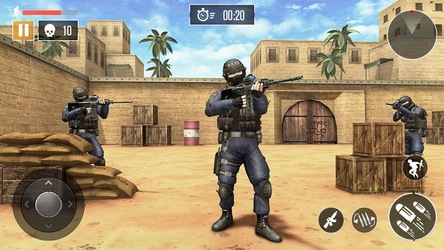 FPS Commando Game - BattleOps Скриншот 1