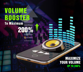 Max Volume Booster – Sound Amplifier & Equalizer Скриншот 1