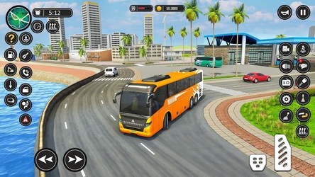 Bus Simulator - Bus Games 3D Скриншот 1