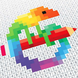Pixel Art: Раскраска по цифрам Иконка