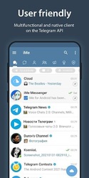 iMe Messenger & Crypto Wallet Скриншот 1