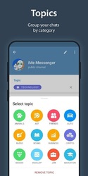 iMe Messenger & Crypto Wallet Скриншот 4