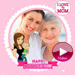 Happy Mother's Day Video Maker Скриншот 1