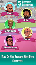 Motu Patlu Fun Run 3D Puzzle Game Screenshot 8