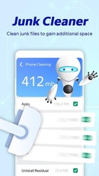 Очистка памяти и чистка телефона от мусора Скриншот 1