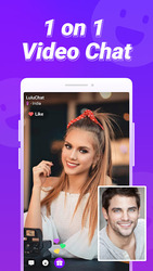 LuluChat-Match Chat, Video Chat, Meet&Make Friends Скриншот 2