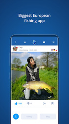 FISHSURFING - social network for fishing Screenshot 1