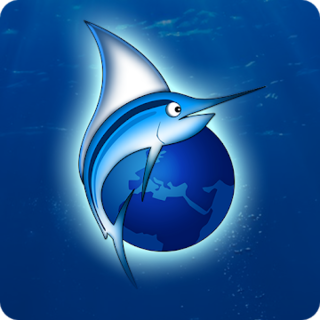 FISHSURFING - social network for fishing Icon