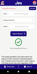 Pehchaan – Criminal Record Check Скриншот 3