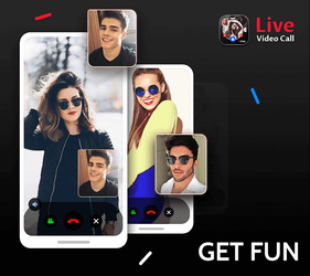 Live Video Call - Girls Random Video Chat Скриншот 3