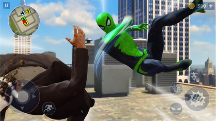 Spider Rope Hero: Ninja Gangster Crime Vegas City Screenshot 2