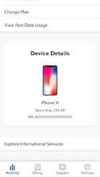 Spectrum Mobile Account Screenshot 1