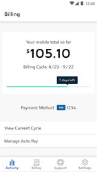 Spectrum Mobile Account Screenshot 3