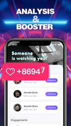 Follower Plus - Booster&Analyzer Screenshot 1