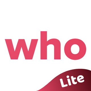 Who Lite - Video chat now Icon