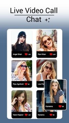 Random Girls Video Call Chat- Live Talk Video Call Скриншот 3