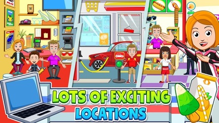 My Town: Car Garage. Wash & Fix kids Car Game Screenshot 2