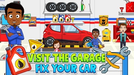 My Town: Car Garage. Wash & Fix kids Car Game Screenshot 4