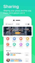Sharegroup -Share and Join Active Groups Screenshot 4