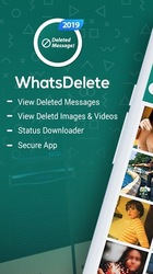 WhatsDelete: View Deleted Messages & Status saver Screenshot 1