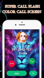Super Call Flash: Color Call Screen & Phone Flash Screenshot 5