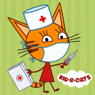Три кота: Больница для животных. Уколы и прививки Иконка