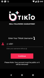 Tikio - Free Followers & Hashtags For Tiktok Скриншот 3