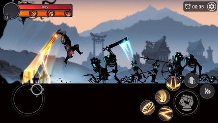Stickman Master: League Of Shadow - Ninja Fight Скриншот 8