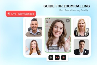 Guide For ZOOM Cloud Meetings VideoCall Conference Screenshot 2