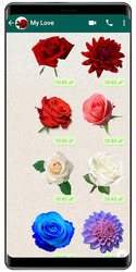 New WAStickerApps Flowers ?Roses Stickers 2020 Screenshot 1
