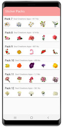 New WAStickerApps Flowers ?Roses Stickers 2020 Screenshot 6