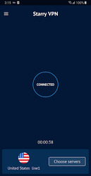 Starry VPN - Free VPN Proxy & Unlimited Secure VPN Screenshot 2