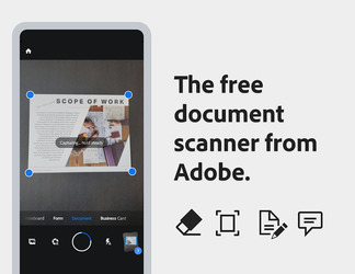 Adobe Scan: PDF Scanner with OCR, PDF Creator Screenshot 1