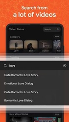 Video Status for Whatsapp (Love, Sad Status) Screenshot 5