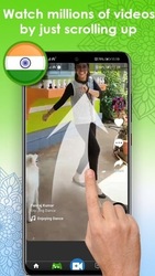 IndiVid - Indian TikTok short videos &  Games App. Screenshot 1