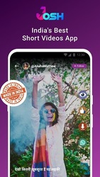 Josh - Made in India App for Trending Short Videos Screenshot 1