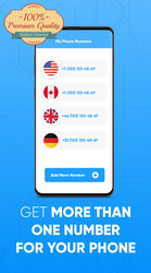 2nd Line: Free Call,Text, Receive SMS Online, eSim Screenshot 1