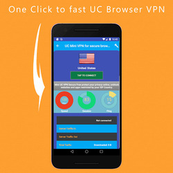 UC Mini App - VPN for secure browser. Скриншот 1