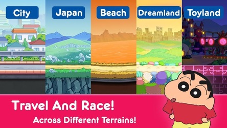 Shinchan Speed Racing : Free Kids Racing Game Скриншот 2