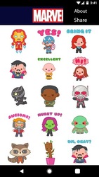 Marvel Stickers: Hero Mix Screenshot 3