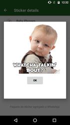 WAstickerApps Babies Funny Faces with Phrases Screenshot 5
