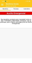 Benefícios Sociais Brasileiros 2020 - Consultas Screenshot 2