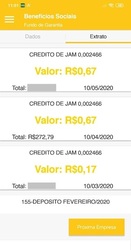 Benefícios Sociais Brasileiros 2020 - Consultas Screenshot 5