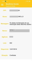 Benefícios Sociais Brasileiros 2020 - Consultas Screenshot 6