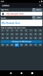 Cool text and symbols Screenshot 1