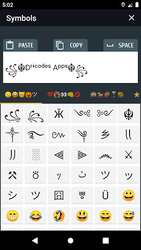 Cool text and symbols Screenshot 2