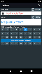 Cool text and symbols Screenshot 4